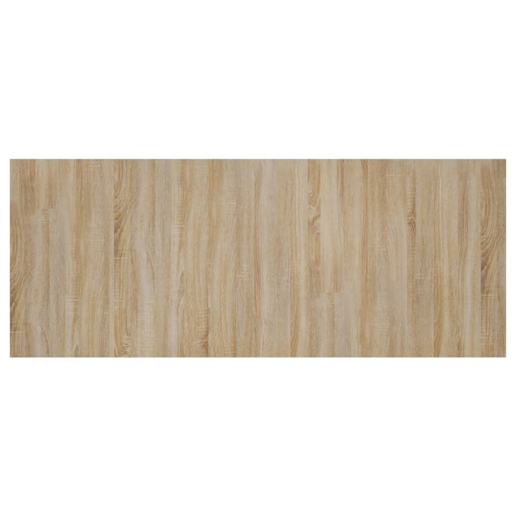 vidaXL Lovos galvūgalis, ąžuolo, 200x1,5x80cm, apdirbta mediena