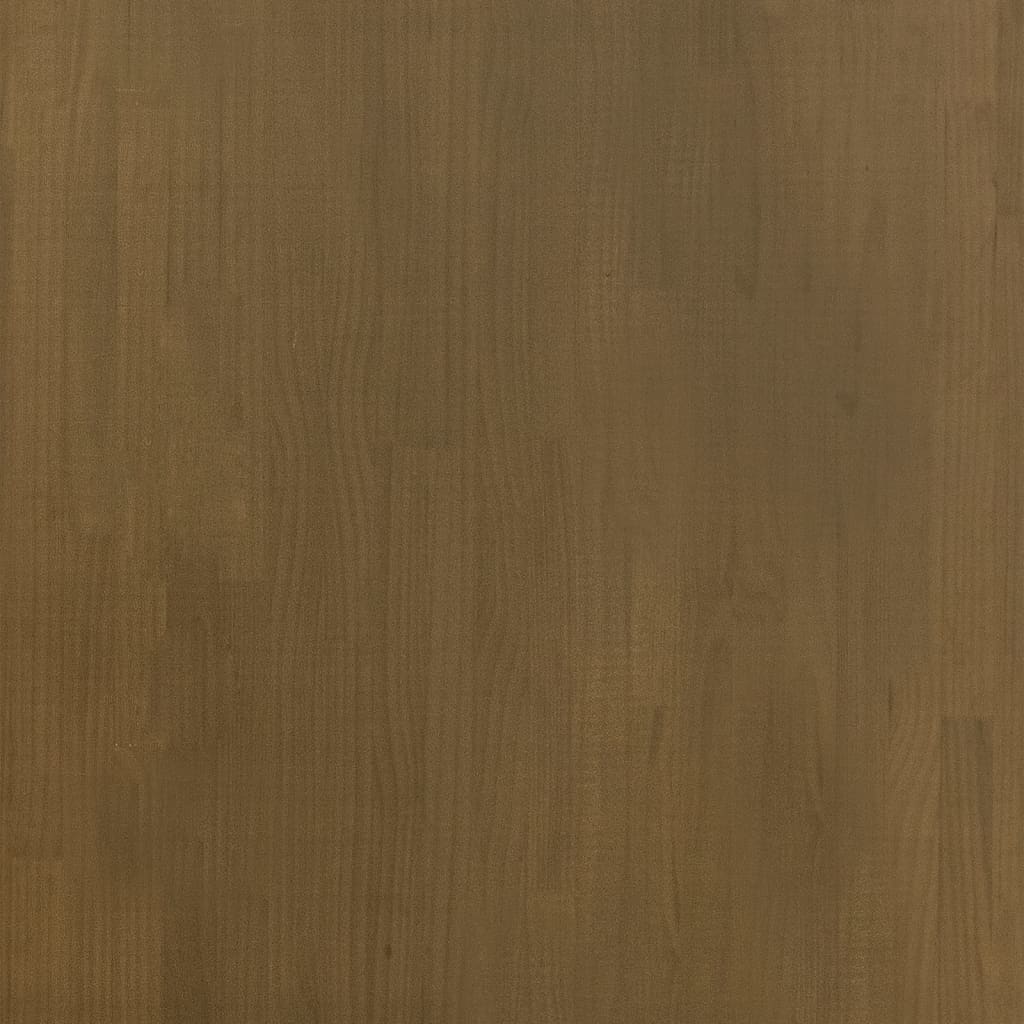 vidaXL Naktinė spintelė, medaus ruda, 60x36x64cm, pušies masyvas