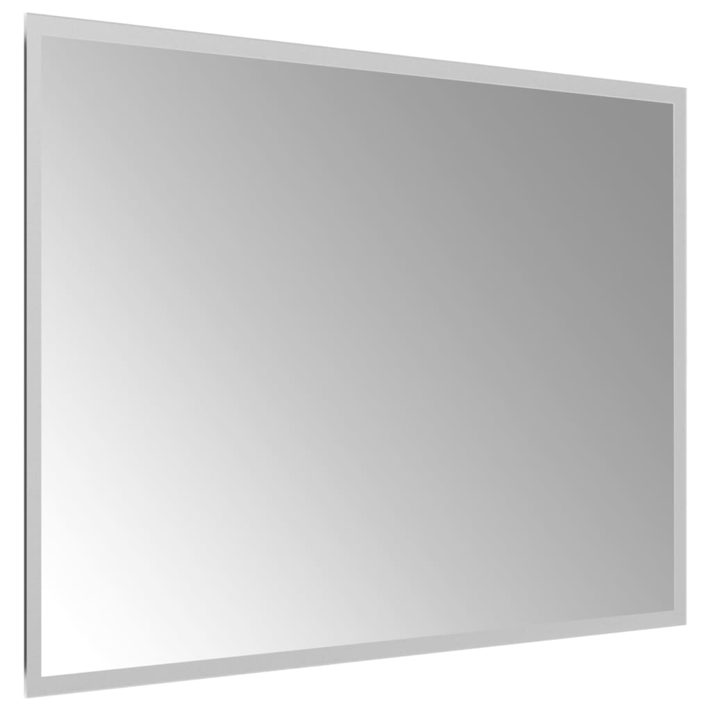 vidaXL Vonios kambario LED veidrodis, 70x50cm