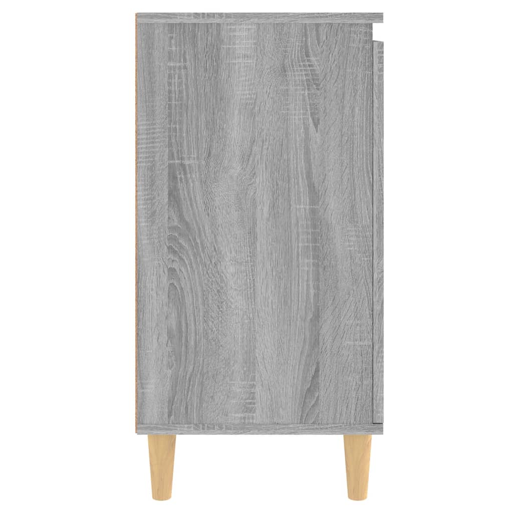 vidaXL Šoninė spintelė, pilkos ąžuolo spalvos, 60x35x70cm, mediena