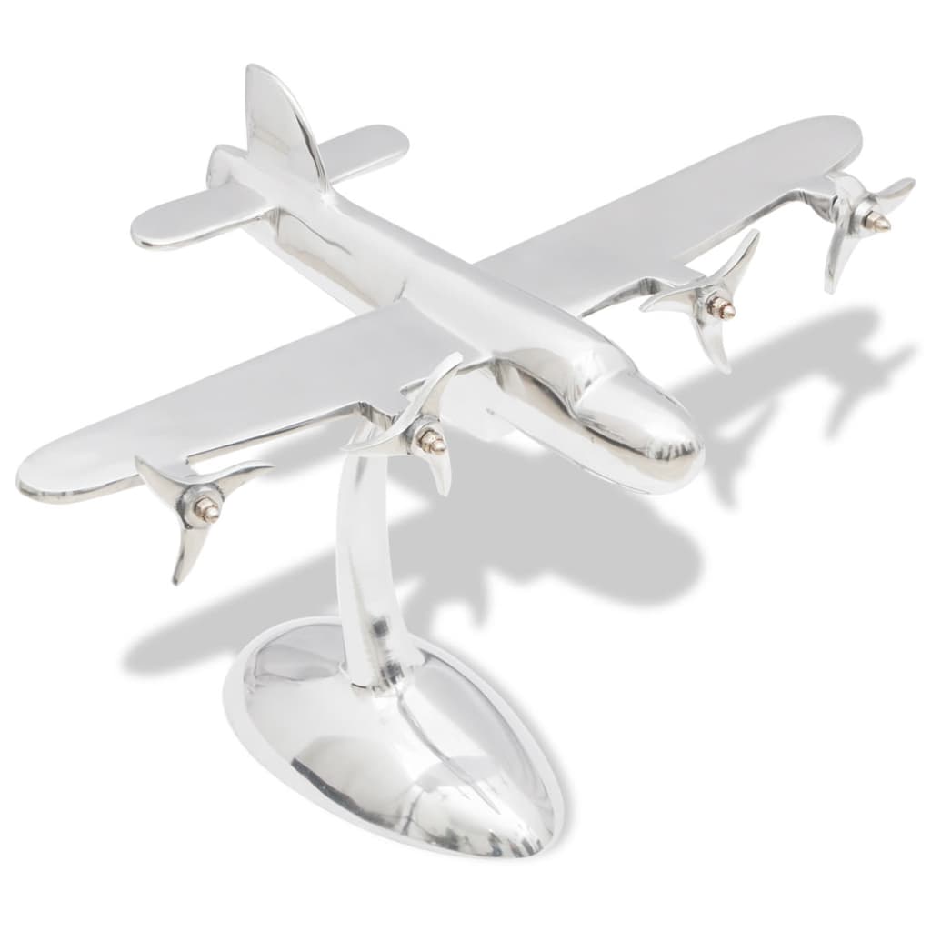 Lėktuvo Modelis iš Aliuminio, Dekoracija Darbo Stalui