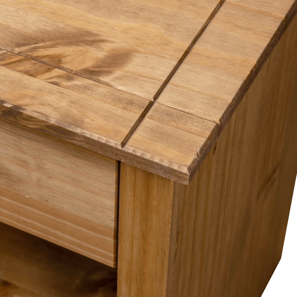 vidaXL Naktinis staliukas Panama, 46x40x57cm, pušies medienos masyvas
