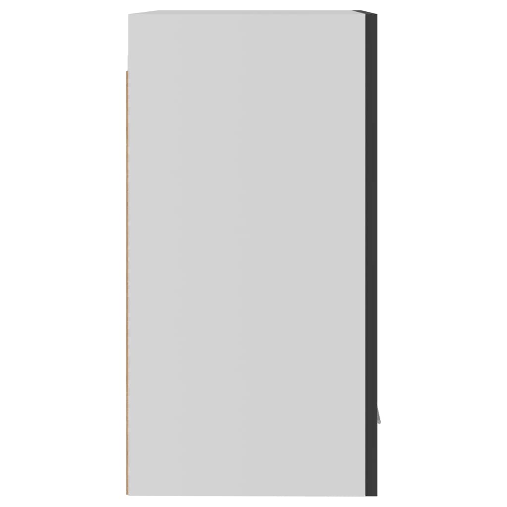 vidaXL Pakabinama spintelė, pilkos spalvos, 39,5x31x60cm, MDP
