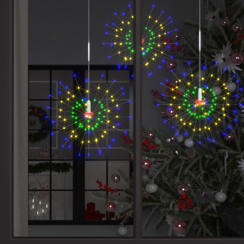 vidaXL Kalėdinis lauko šviestuvas fejerverkas, įvairių spalvų, 20cm