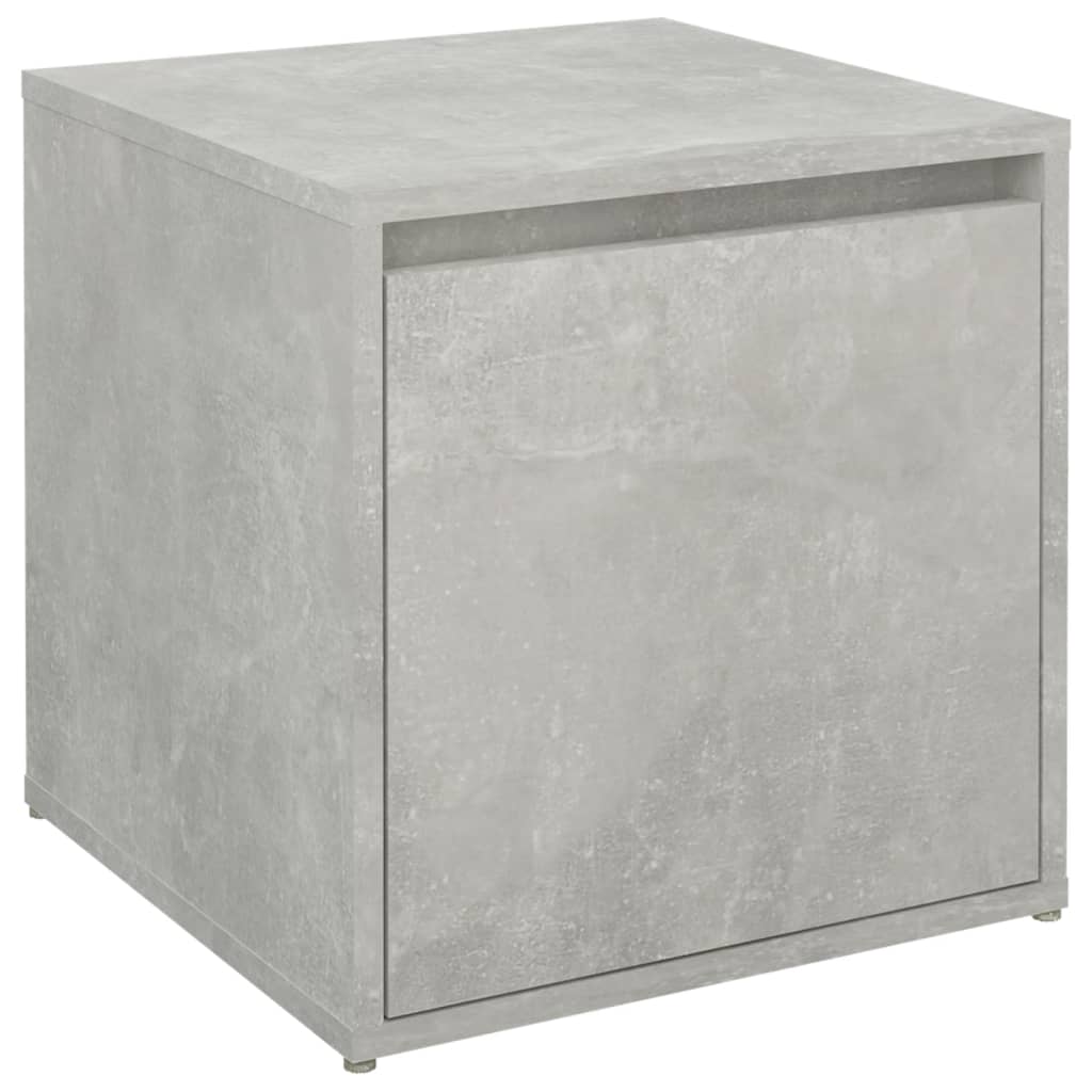 vidaXL Dėžė-stalčius, betono pilka, 40,5x40x40cm, apdirbta mediena