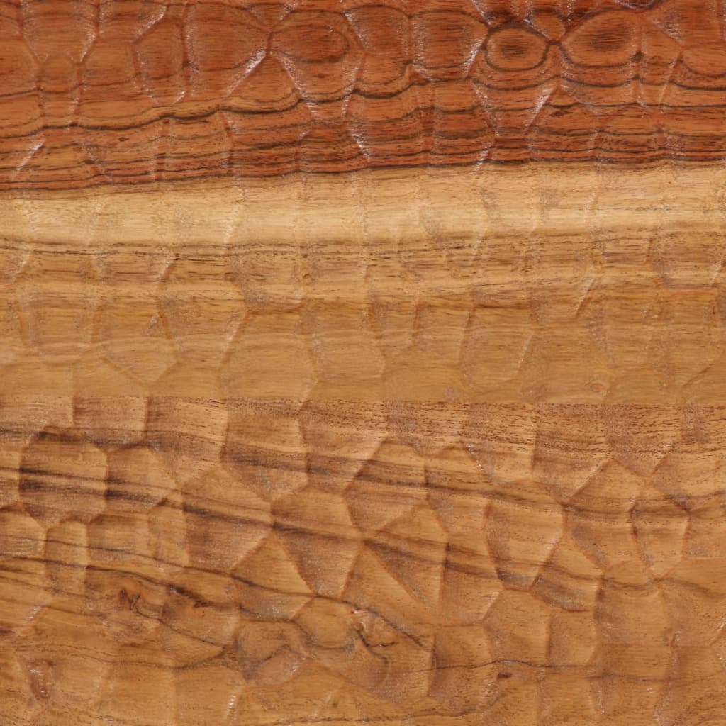vidaXL Šoninės spintelės, 2vnt., 60x33x75cm, akacijos medienos masyvas