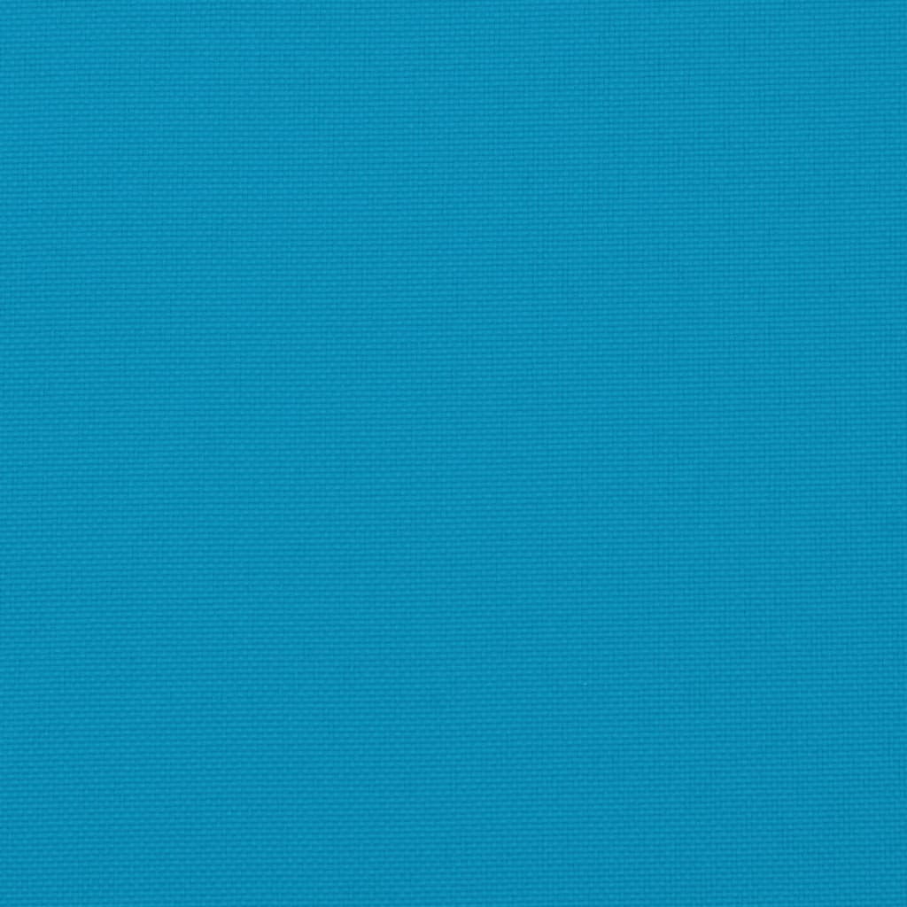 vidaXL Paletės pagalvėlė, mėlynos spalvos, 60x60x12cm, audinys