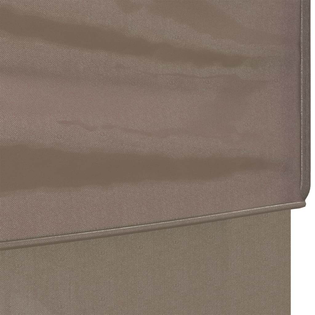 vidaXL Proginė palapinė su šoninėmis sienomis, taupe, 2x2m