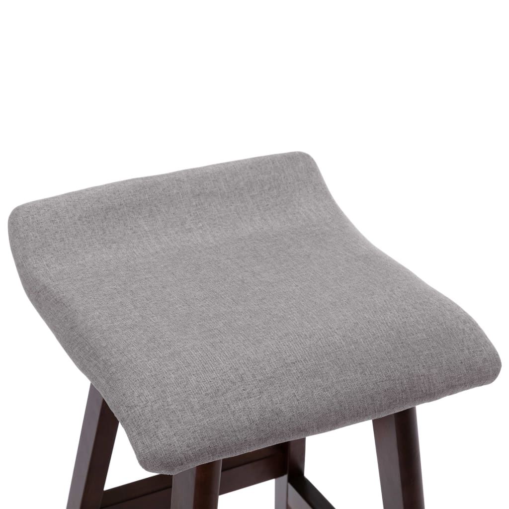 vidaXL Baro kėdė, taupe spalvos, audinys