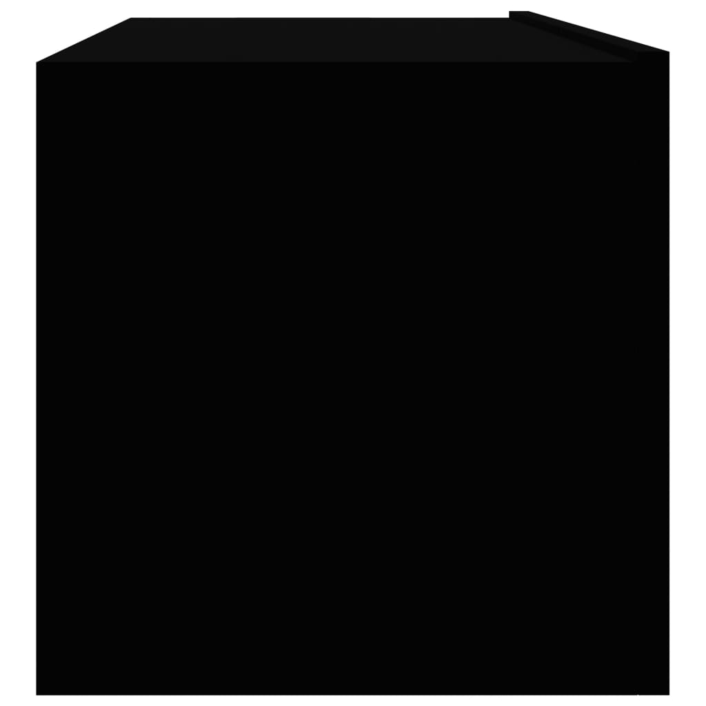 vidaXL Televizoriaus spintelė, juodos spalvos, 100x30x30cm, MDP