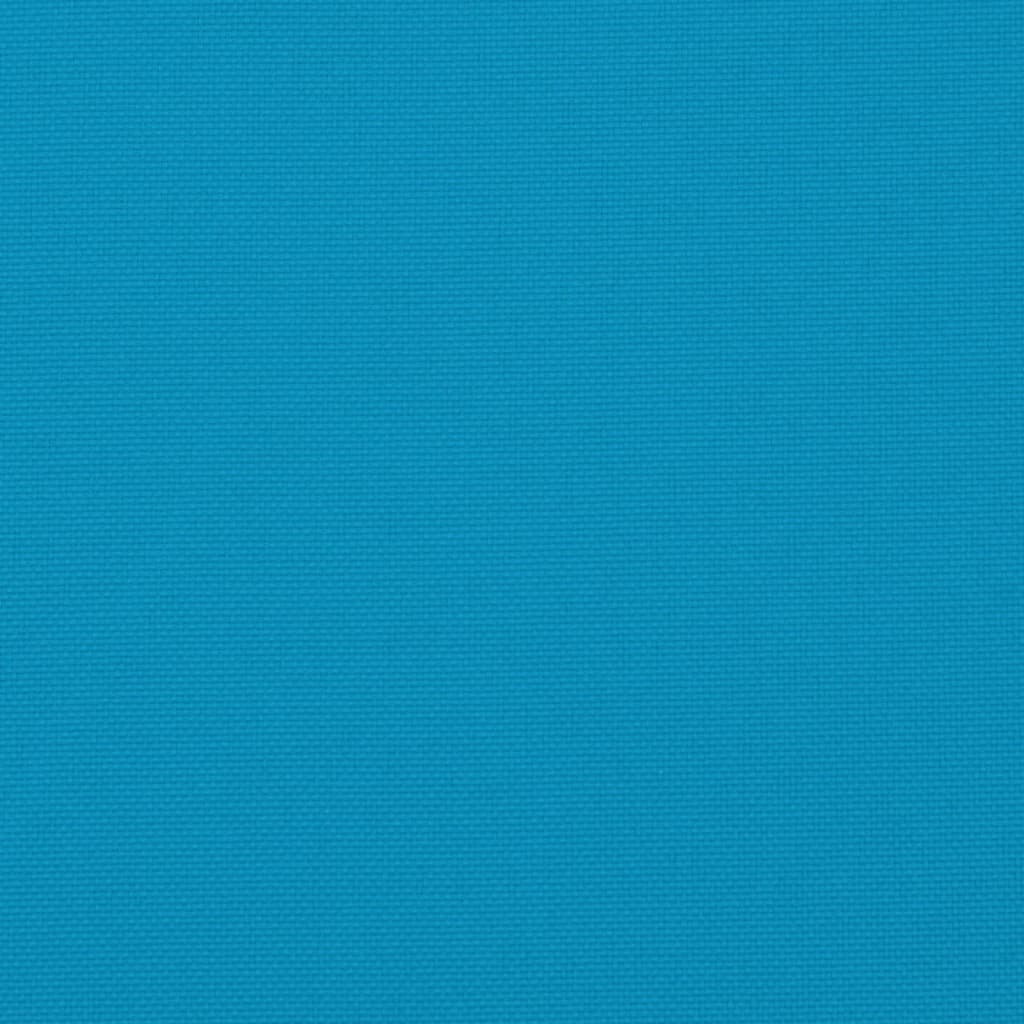 vidaXL Saulės gulto čiužinukas, mėlynos spalvos, 200x60x3cm, audinys