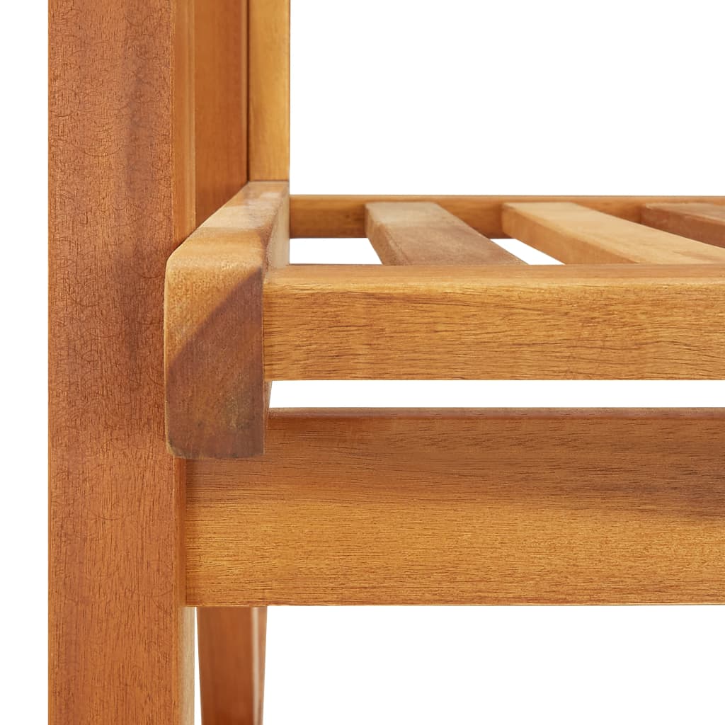 vidaXL Supama kėdė, akacijos medienos masyvas