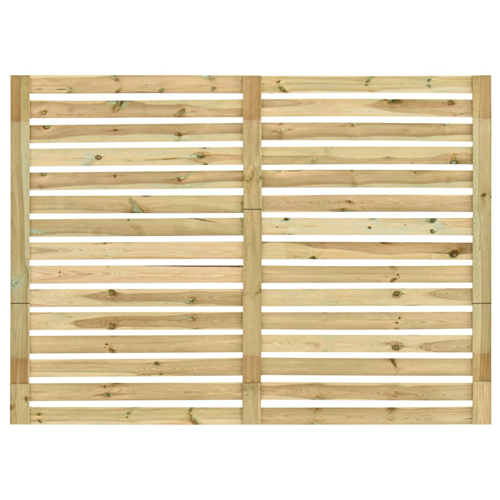 vidaXL Sodo tvoros plokštė, 180x180cm, impregnuota pušies mediena