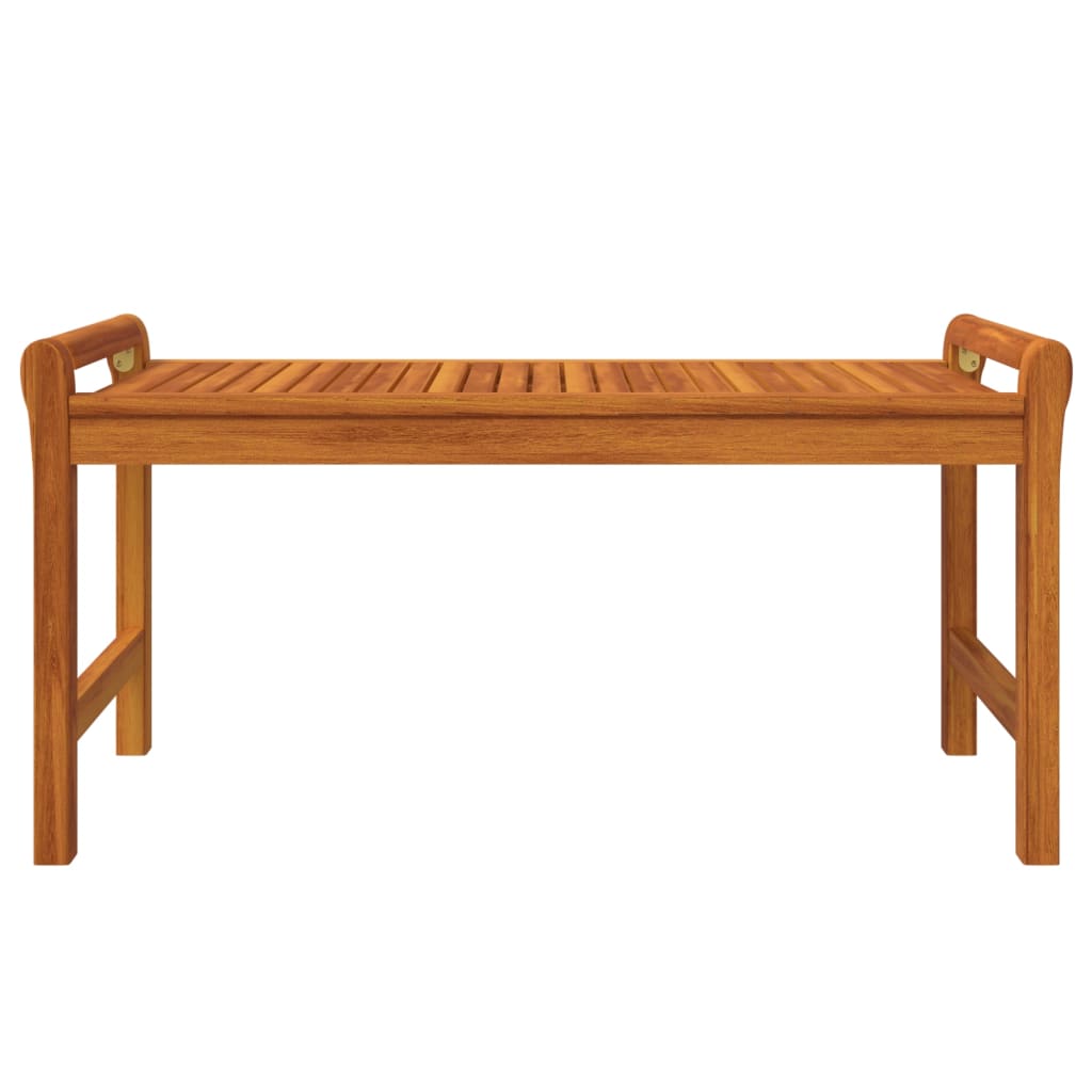 vidaXL Kavos staliukas, 100x50x50cm, akacijos medienos masyvas