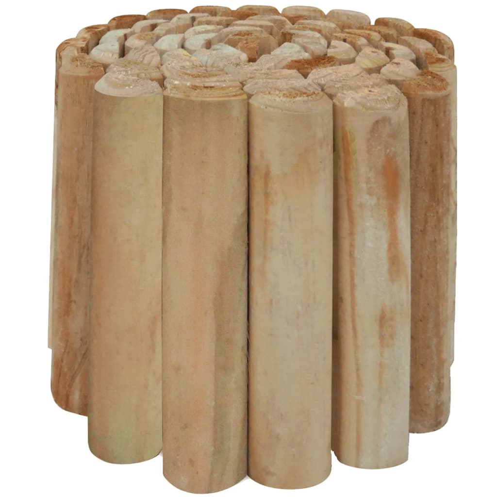 vidaXL Kuoliukų tvoros ritinys, 250x30cm, impregnuota pušies mediena