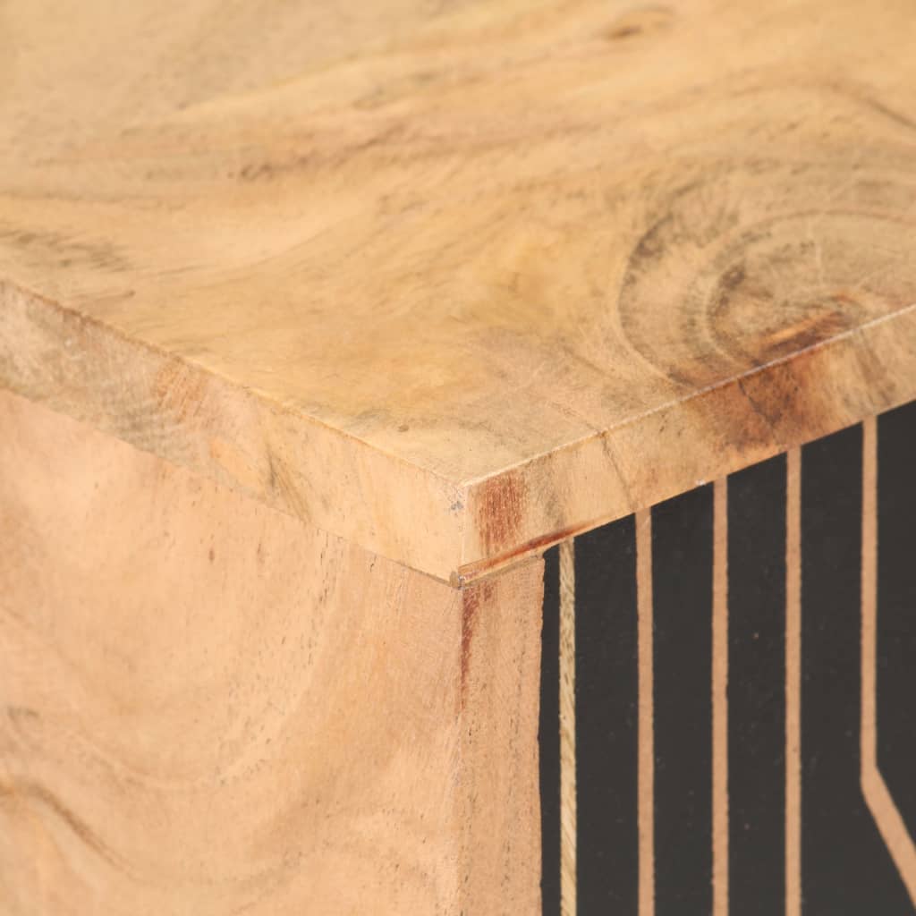 vidaXL Šoninė spintelė, 60x35x75cm, akacijos medienos masyvas