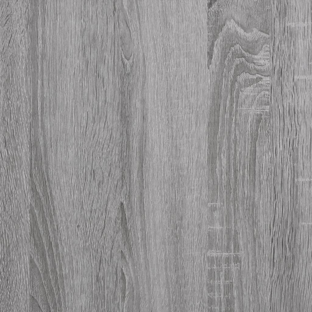 vidaXL Kavos staliukai, 2vnt., pilkos ąžuolo spalvos, apdirbta mediena