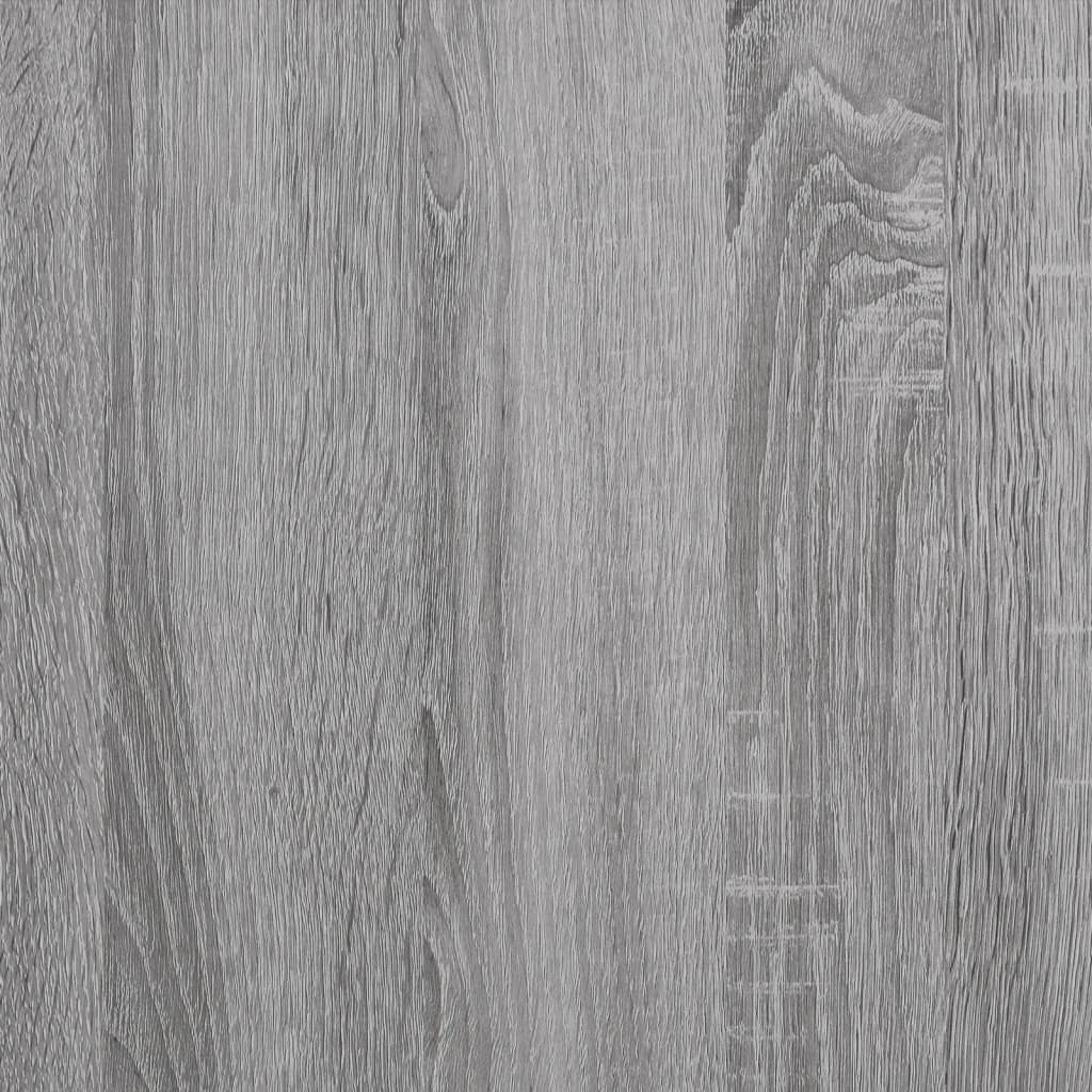 vidaXL Spintelė su stalčiais, pilka ąžuolo, 60x36x103cm, mediena