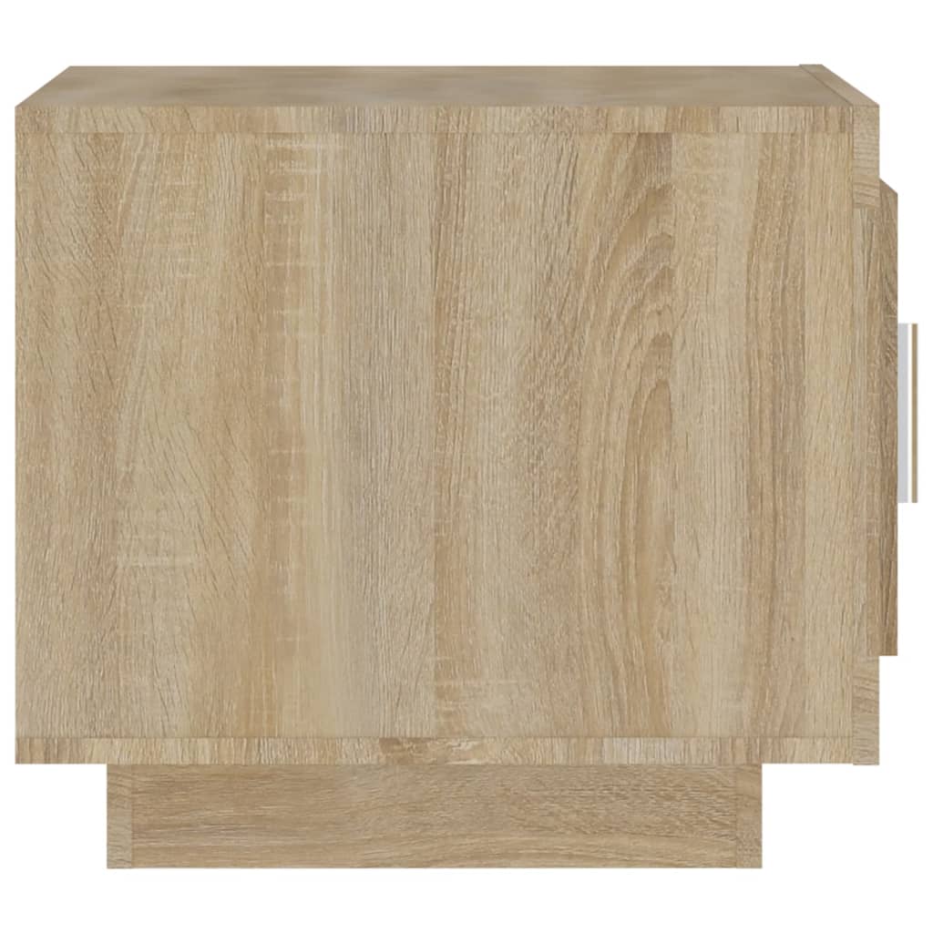 vidaXL Kavos staliukas, sonoma ąžuolo, 51x50x45cm, apdirbta mediena
