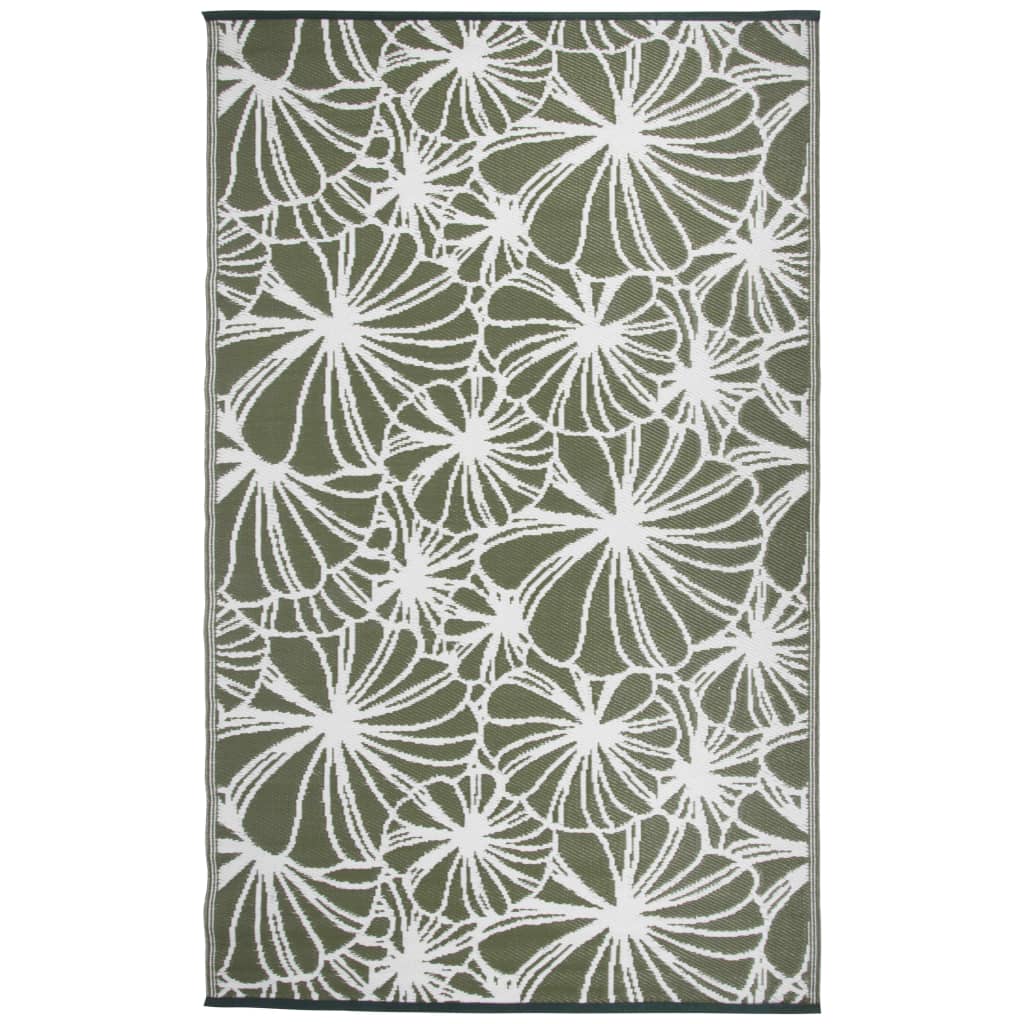 Esschert Design Lauko sodo kilimas, 241x152cm, su gėlėmis, OC21