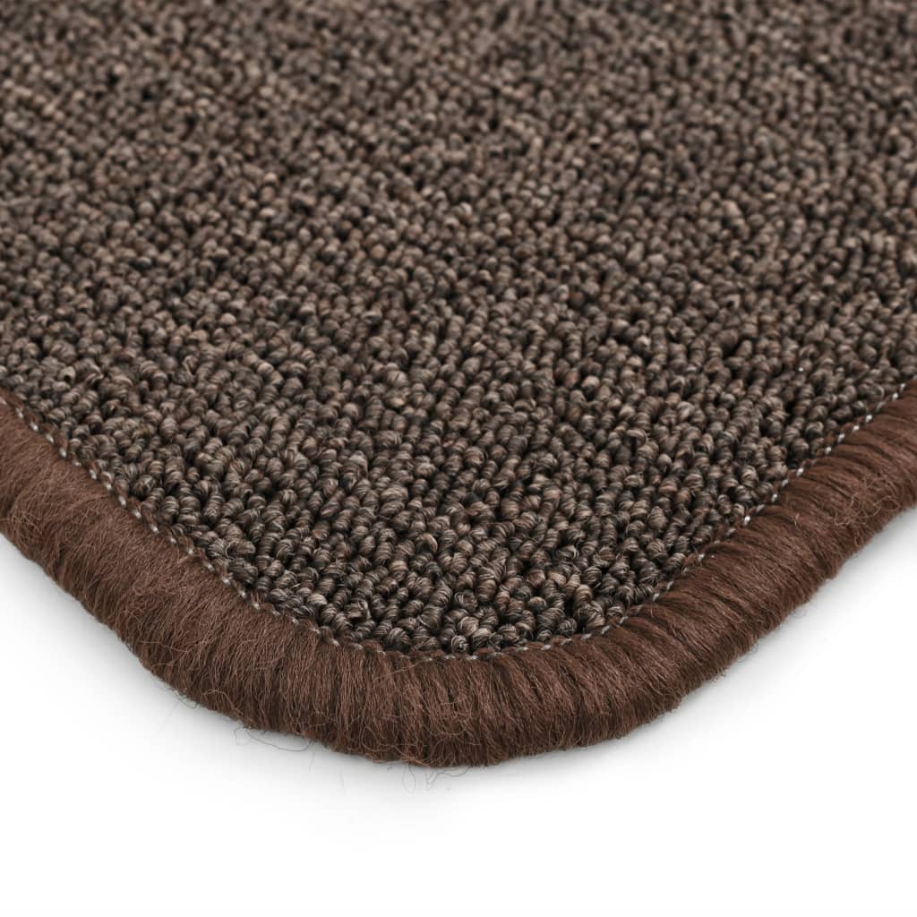 vidaXL Dygsniuotas kilimėlis, 160x230cm, rudas