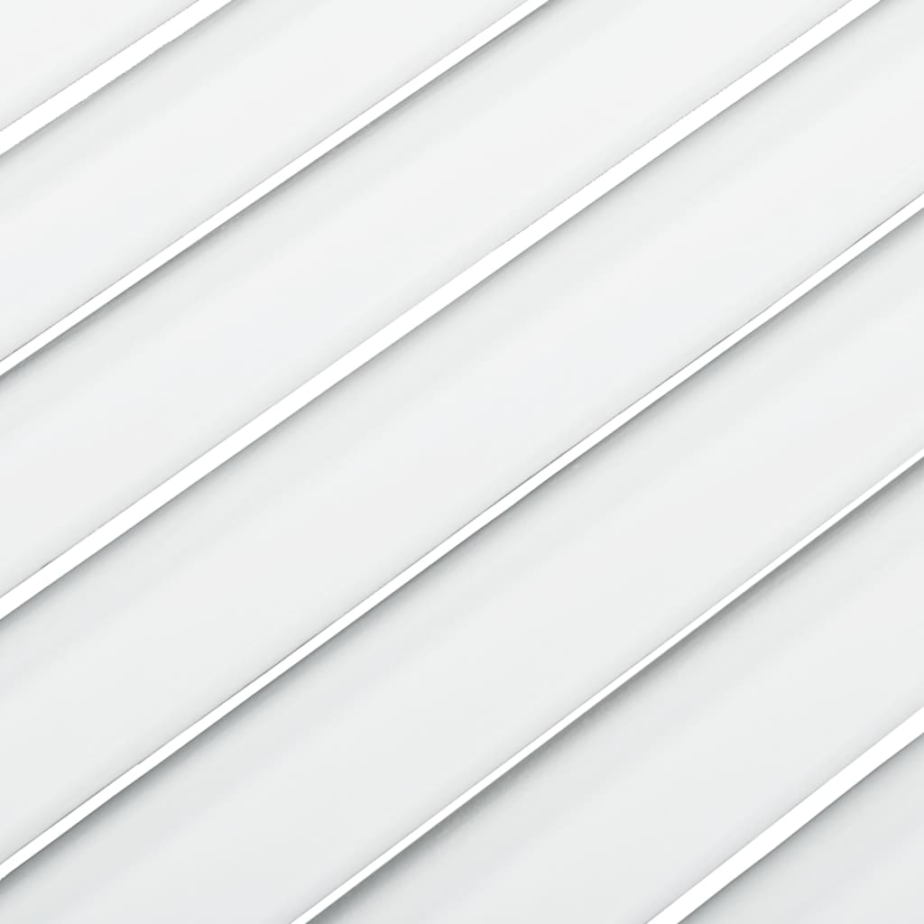 vidaXL Spintelės durelės, 2vnt., baltos, 39,5x39,4cm, pušis