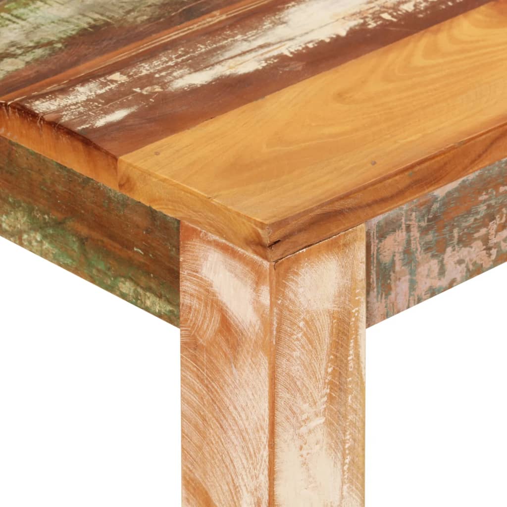 vidaXL Baro stalas, 112x55x108cm, perdirbtos medienos masyvas