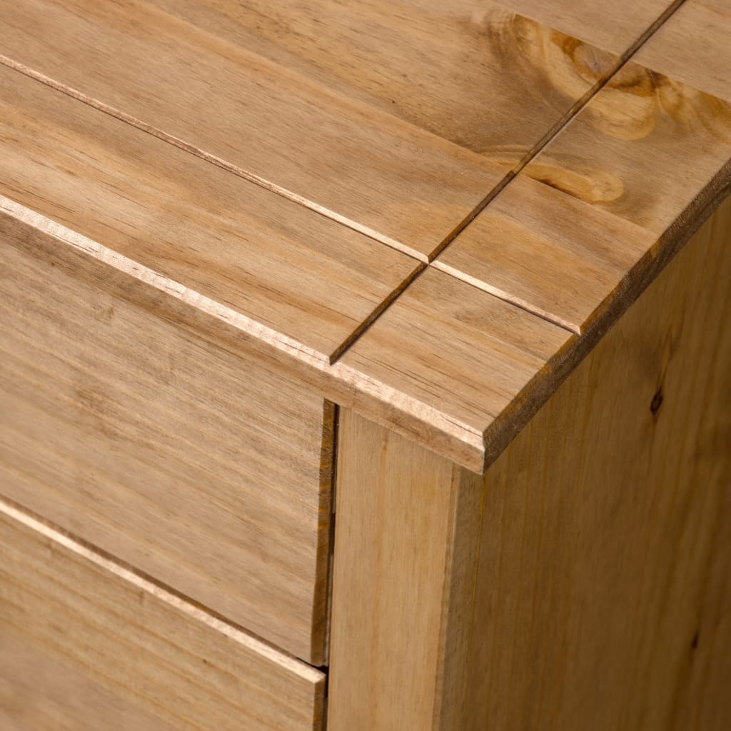 vidaXL Šoninė spintelė Panama, 80x40x73cm, pušies medienos masyvas