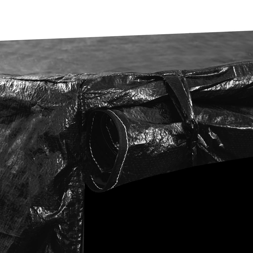 vidaXL Sūpynių suoliuko uždangalas, 185x117x170cm, 6 kilpučių