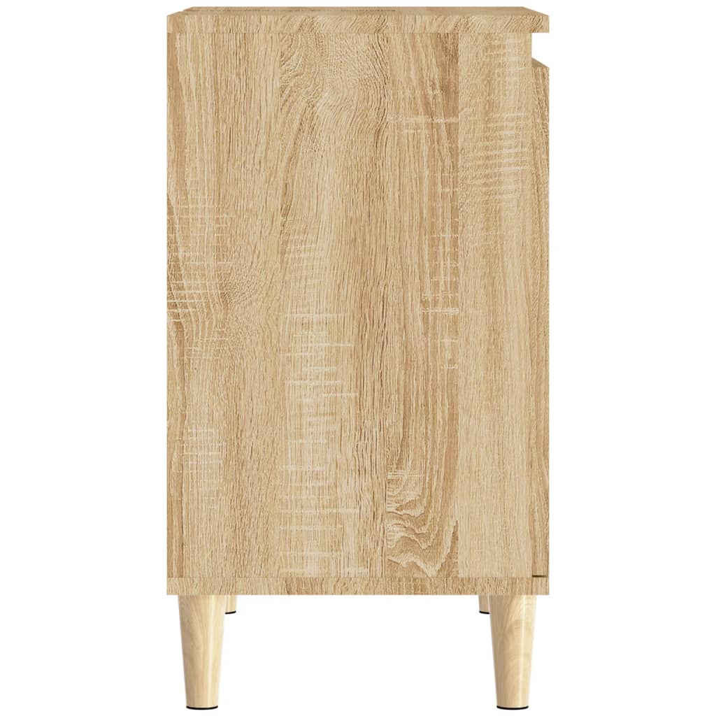 vidaXL Spintelė praustuvui, ąžuolo, 58x33x60cm, apdirbta mediena