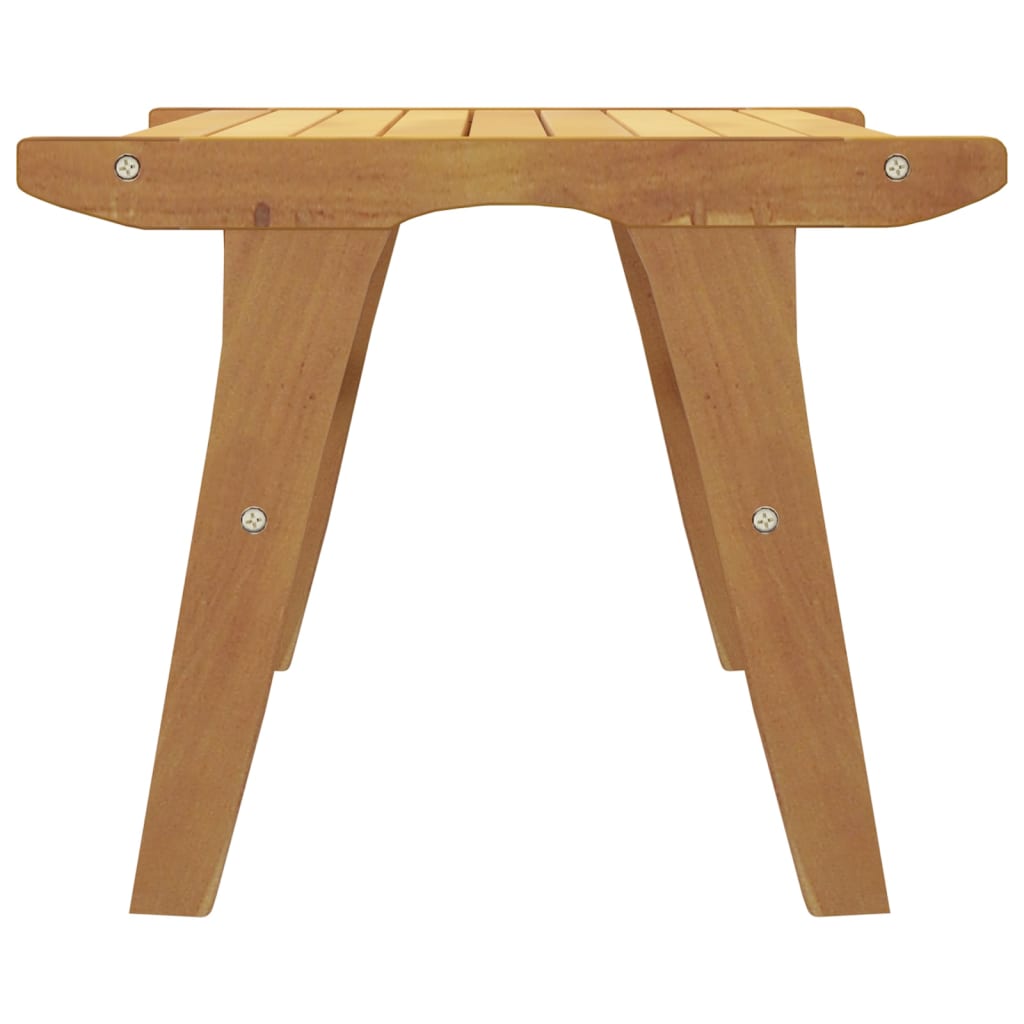 vidaXL Sodo kėdė su pakoja, tikmedžio medienos masyvas