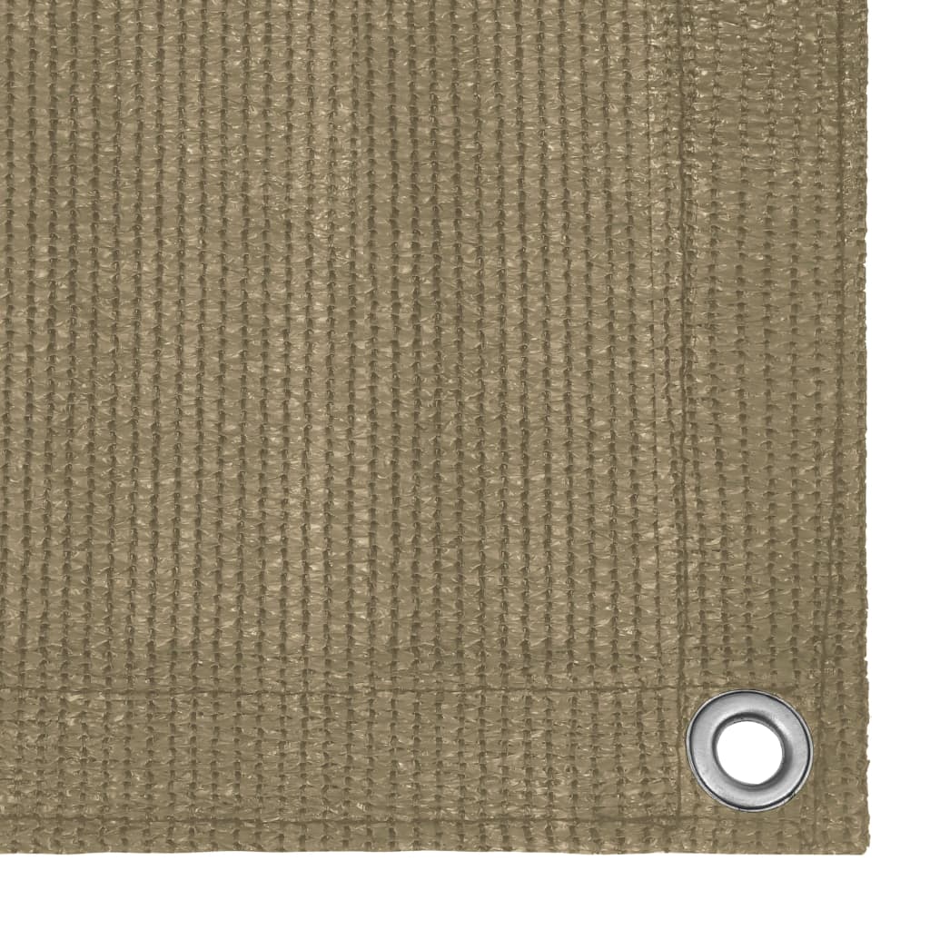 vidaXL Palapinės kilimėlis, taupe spalvos, 300x400cm