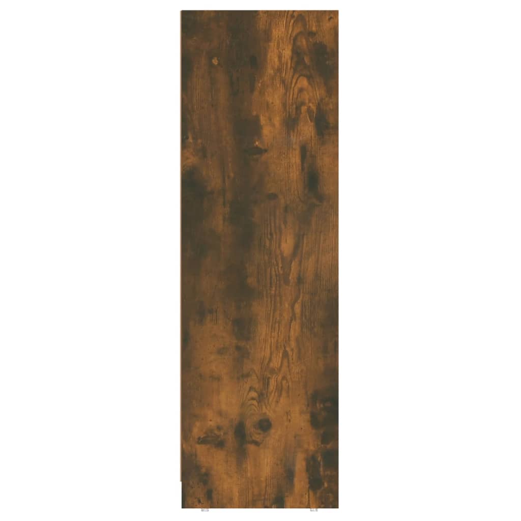 vidaXL Vonios spintelė, dūminio ąžuolo, 30x30x95cm, apdirbta mediena