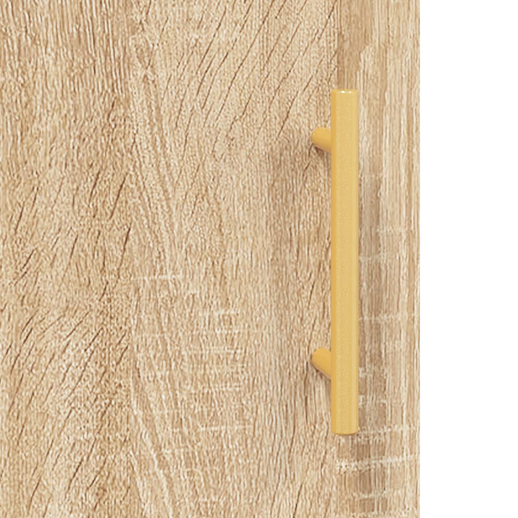 vidaXL Sieninė spintelė, sonoma ąžuolo, 60x31x60cm, apdirbta mediena