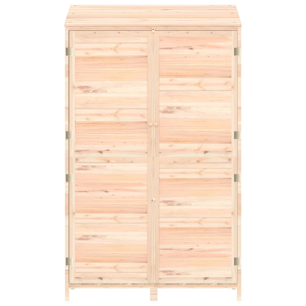 vidaXL Sodo pašiūrė, 102x52x174,5cm, eglės medienos masyvas