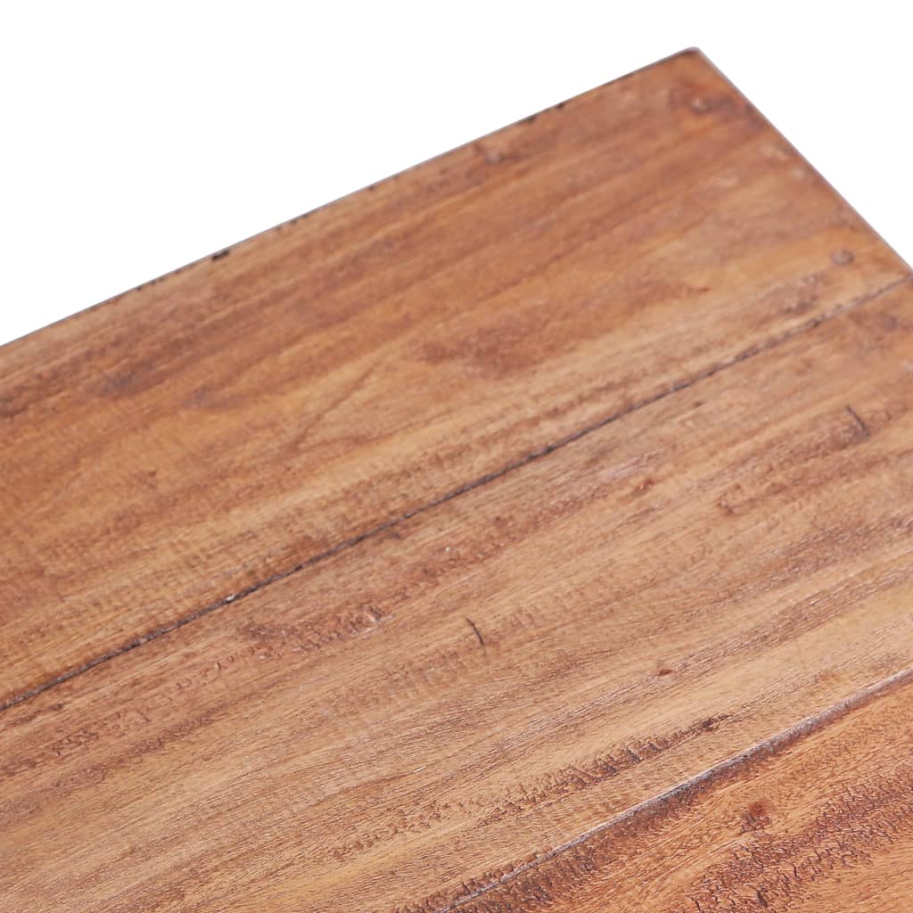 vidaXL Kavos staliukas, 60x45x23cm, perdirbtos medienos masyvas