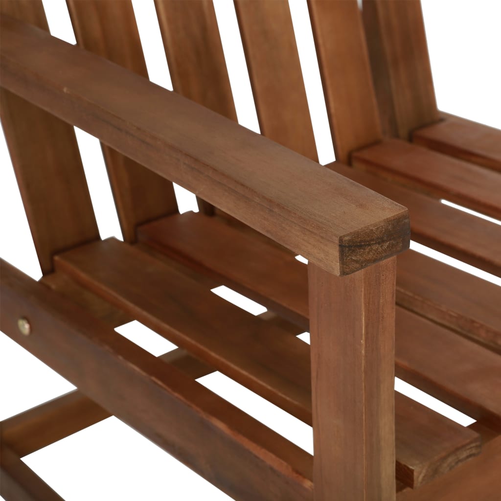 vidaXL Sodo kėdės, 2 vnt., akacijos medienos masyvas