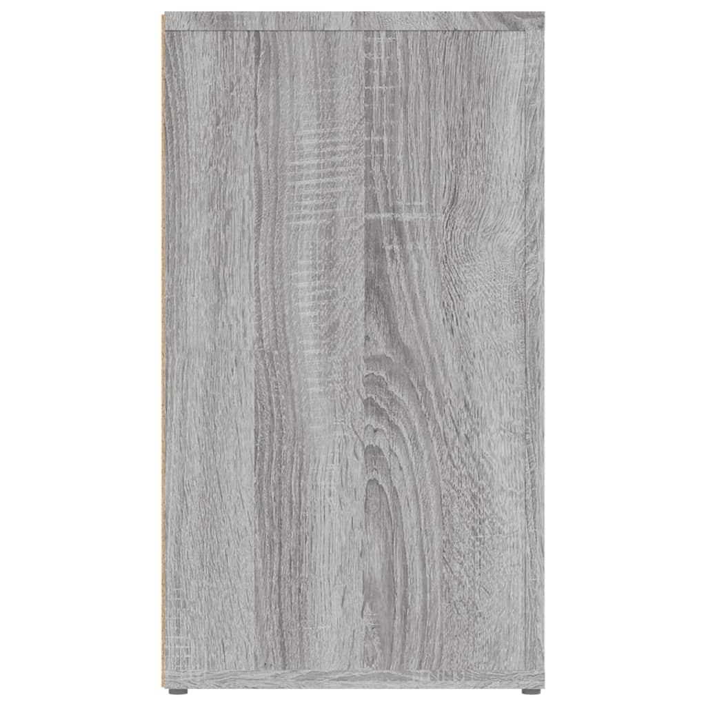 vidaXL Šoninė spintelė, pilka ąžuolo, 80x30x54cm, apdirbta mediena