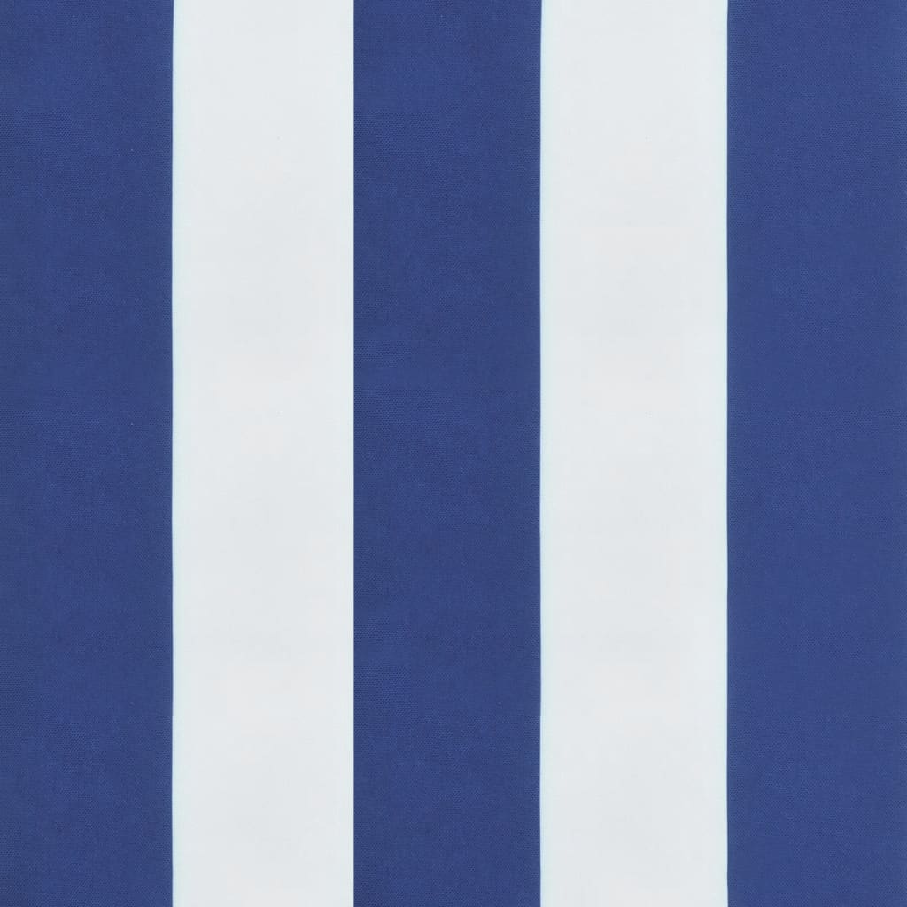vidaXL Pagalvėlės, 4vnt., mėlynos ir baltos spalvos, 40x40cm, audinys