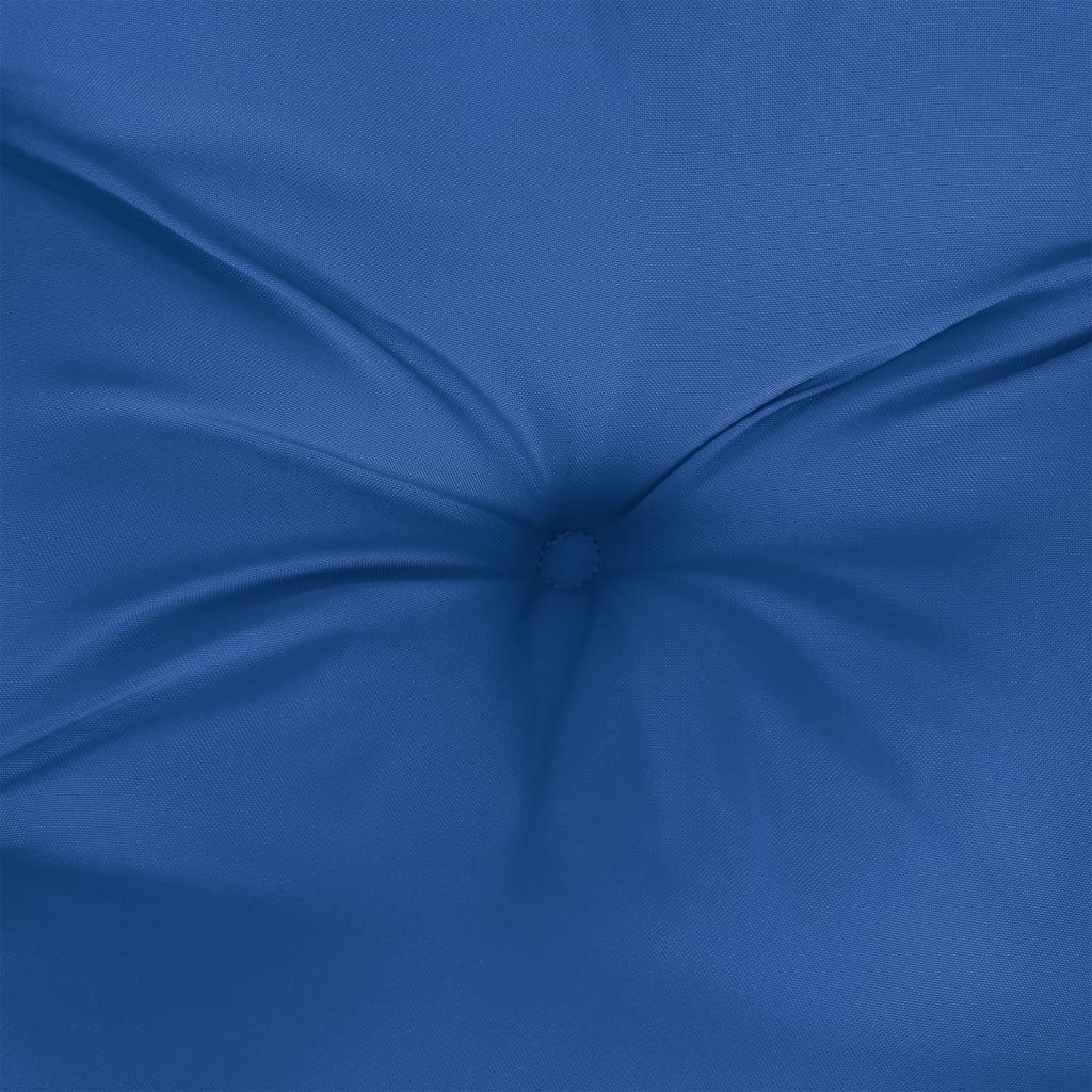 vidaXL Paletės pagalvėlė, karališka mėlyna, 80x80x12cm, audinys