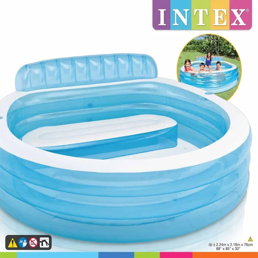 Intex Pripučiamas baseinas Swim Center Family Lounge Pool, 57190NP