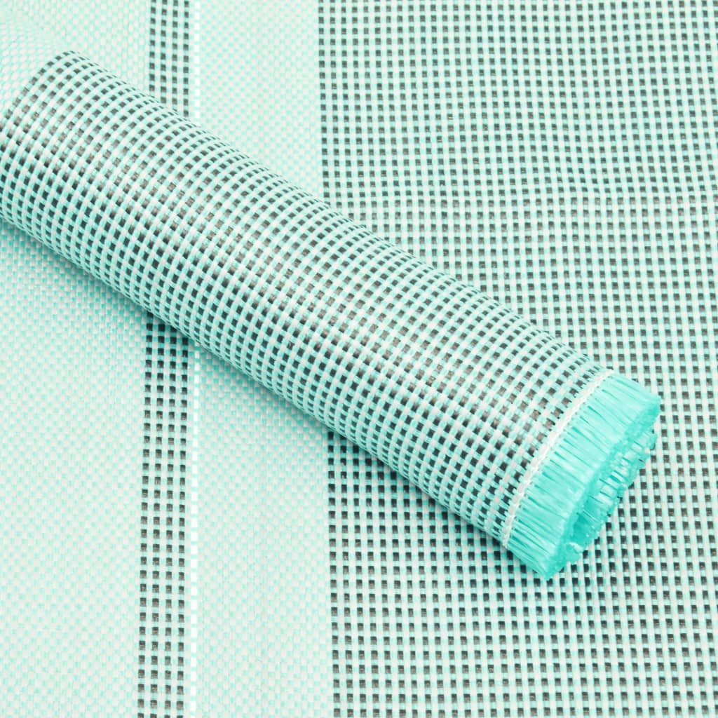 vidaXL Palapinės kilimas, žalios spalvos, 650x300cm