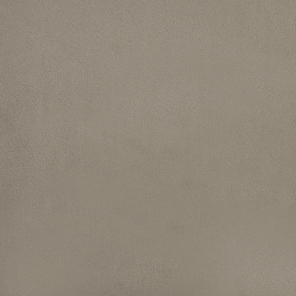 vidaXL Krėslas, šviesiai pilkos spalvos, 63x76x80cm, aksomas