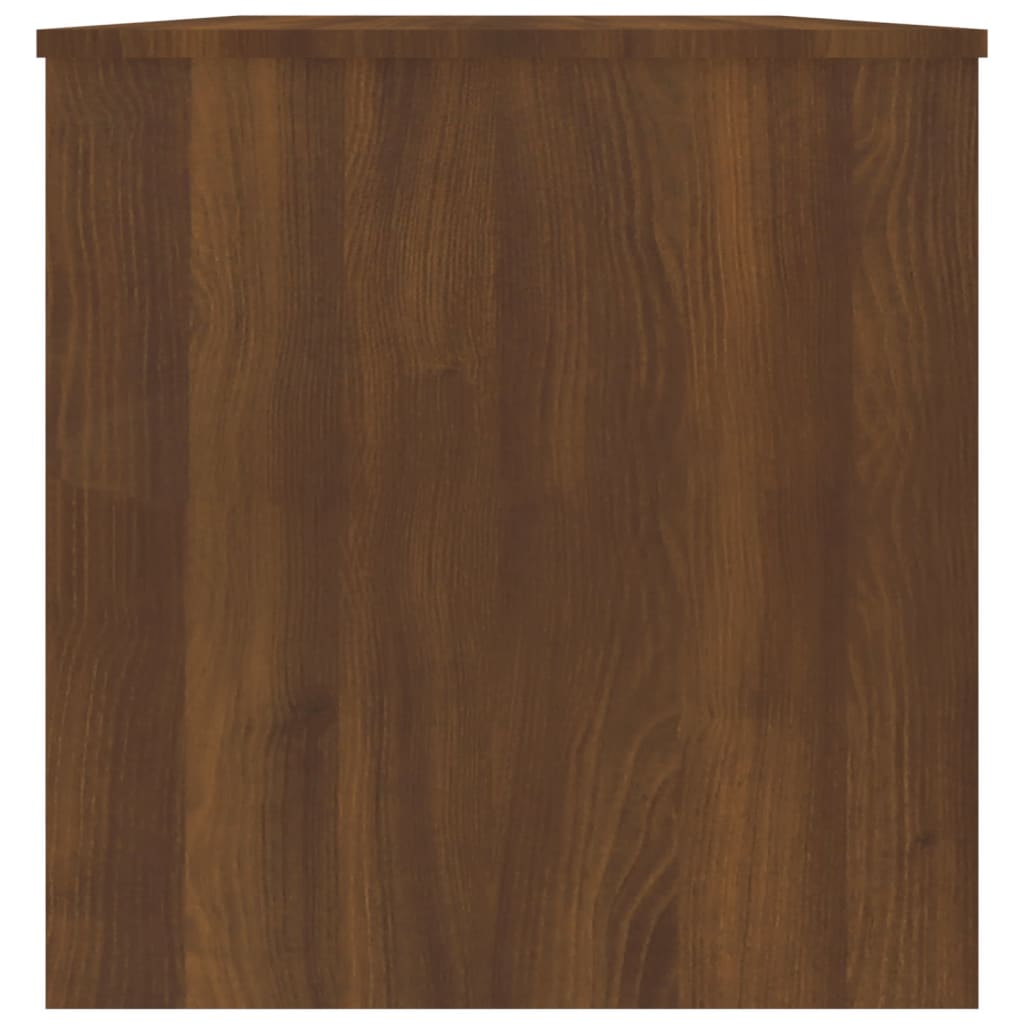 vidaXL Kavos staliukas, rudas ąžuolo, 102x50x52,5cm, mediena
