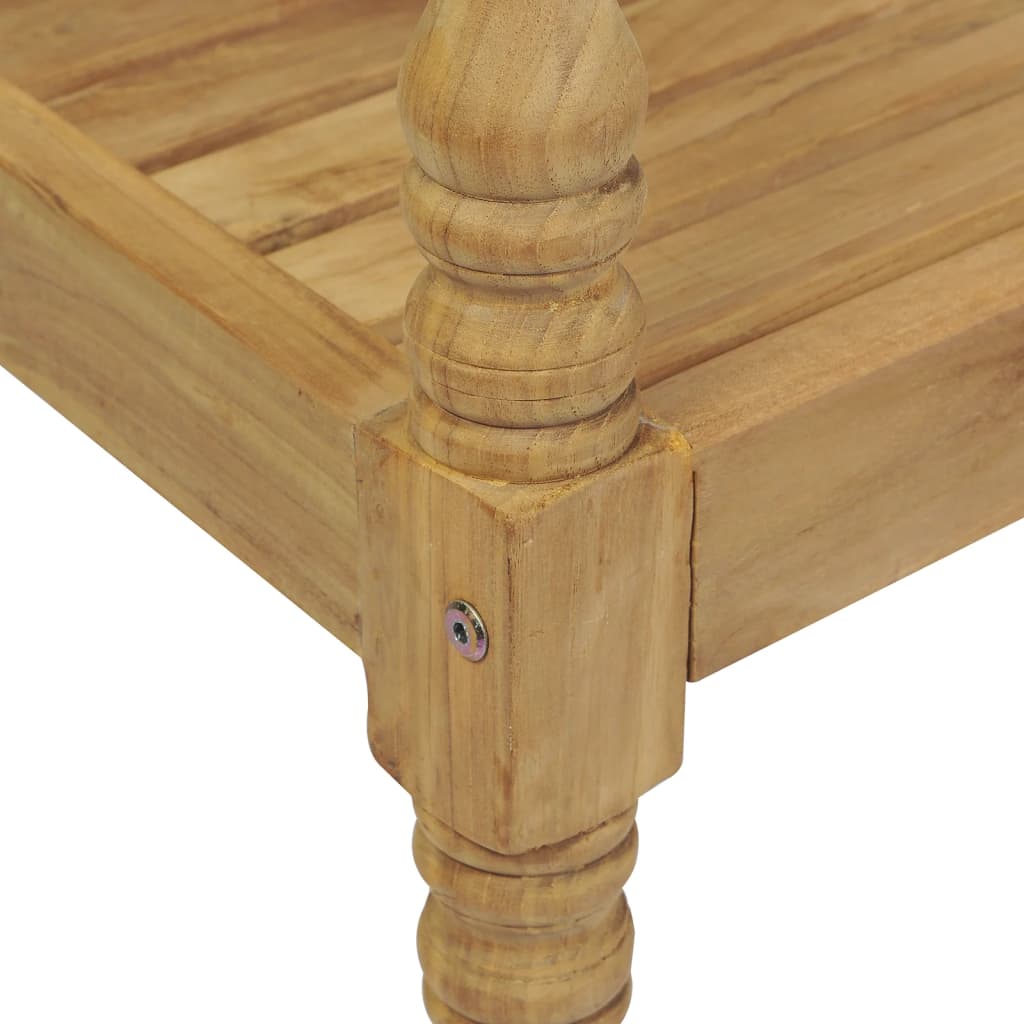 vidaXL Batavia kėdės, 8vnt., tikmedžio medienos masyvas (4x43051)
