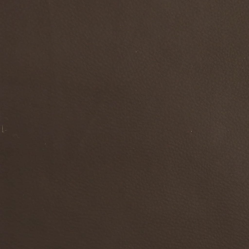 vidaXL Baro taburetės, 2 vnt., rudos ir baltos spalvos, dirbtinė oda