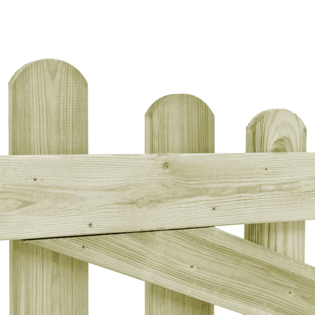 vidaXL Sodo vartai, 100x150cm, impregnuota pušies mediena