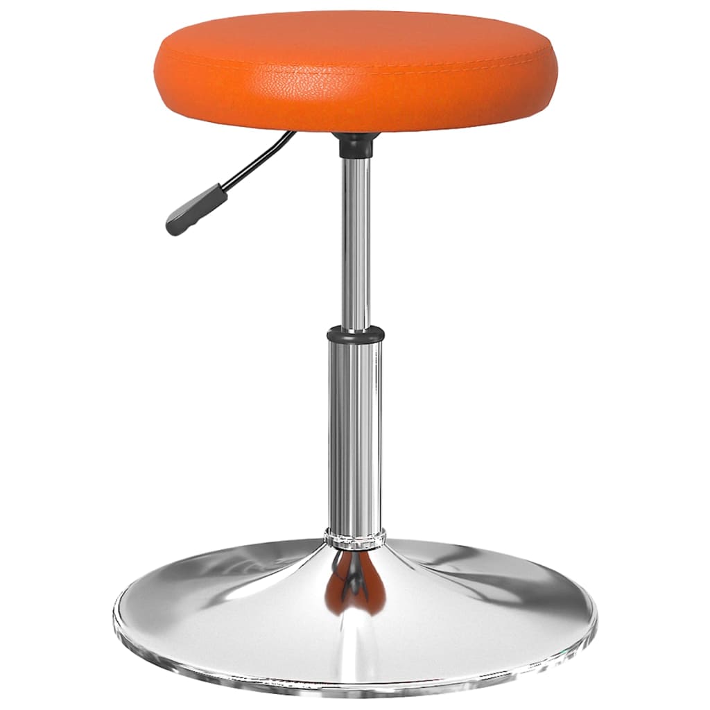 vidaXL Masažuotojo kėdė, oranžinės spalvos, dirbtinė oda (333074)