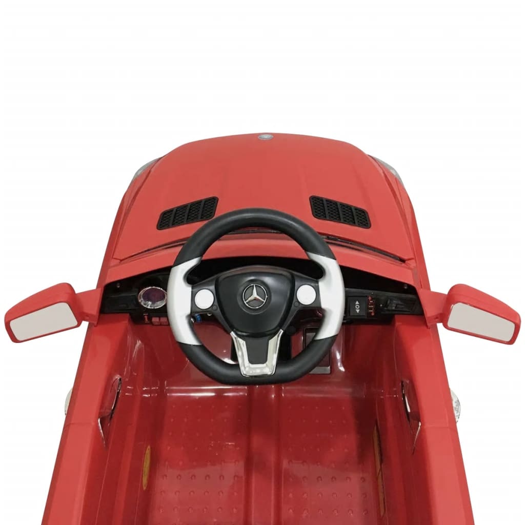 El. automobilis MERCEDES BENZ ML350, raudonas, 6 V, su nuot. pultu