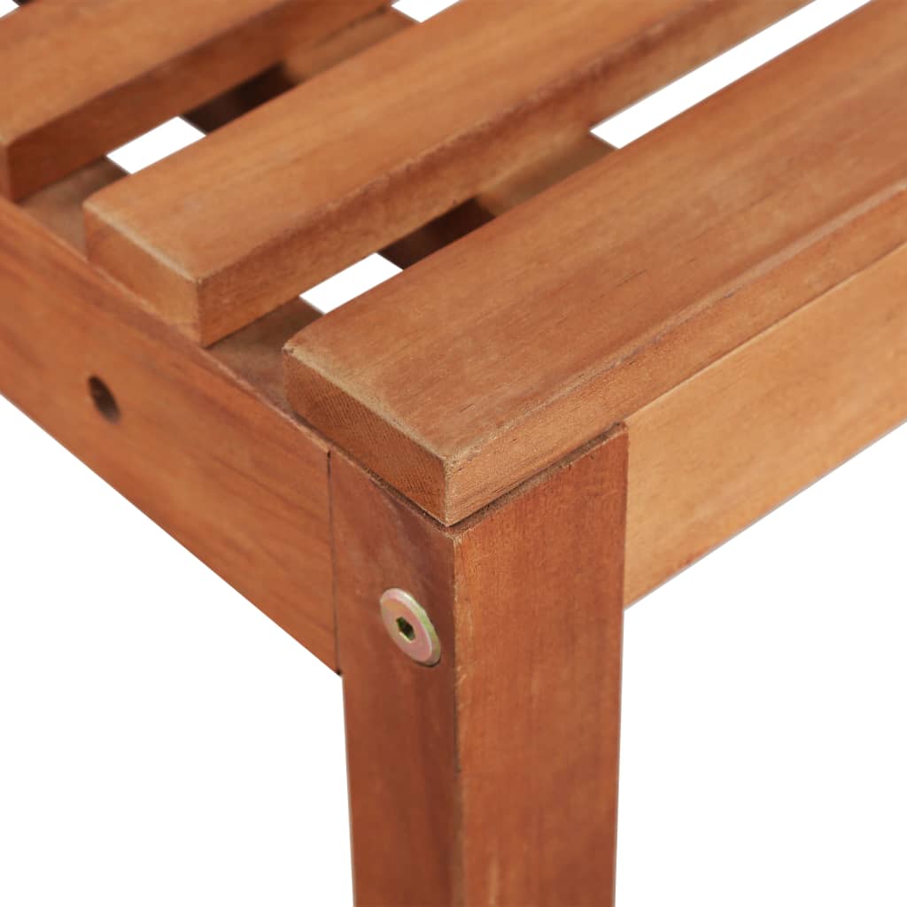 vidaXL Bistro baldų kompl., 2d., akacijos medienos masyvas